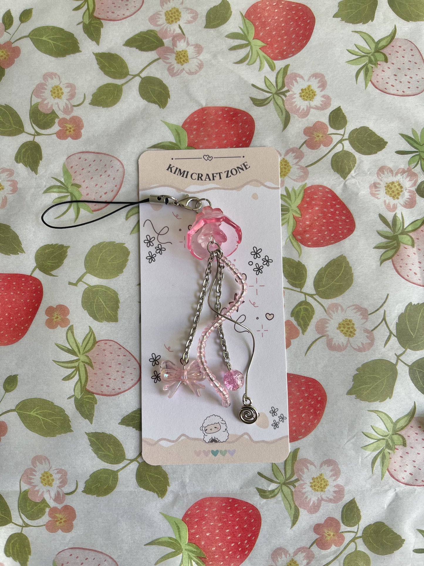 Jellyfish Phone Charms