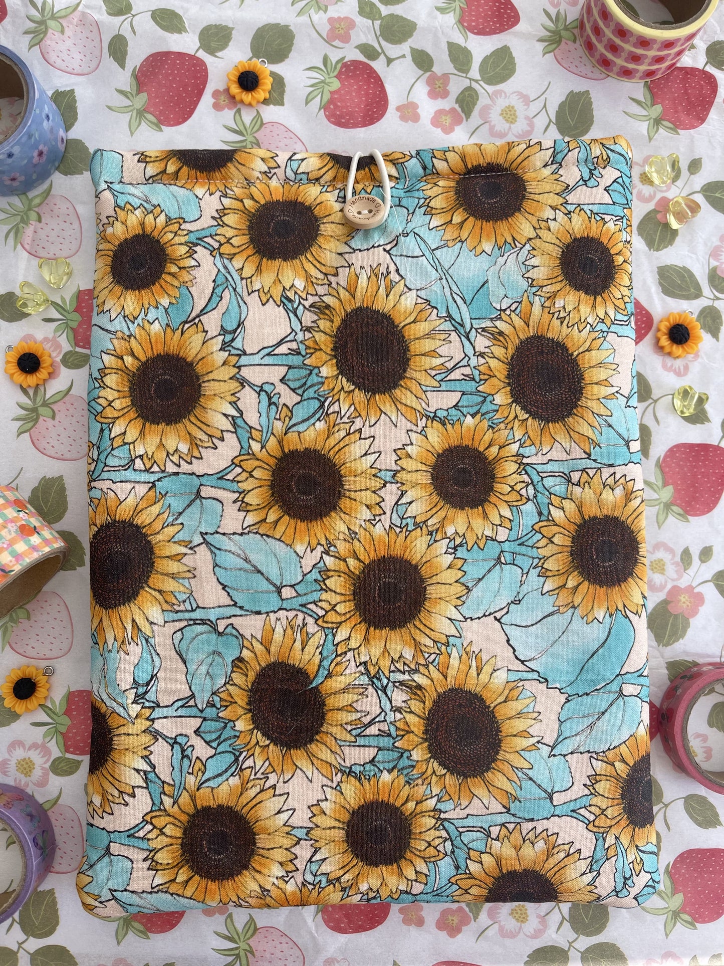 Sunflower Book Sleeve