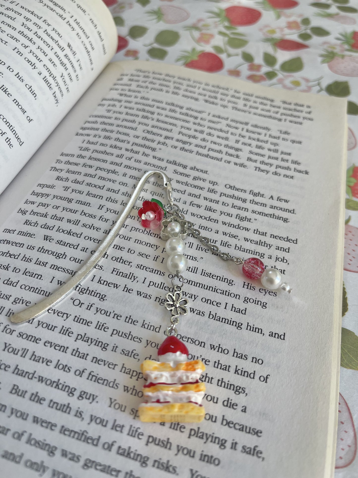 Strawberry Shortcake Book Charm
