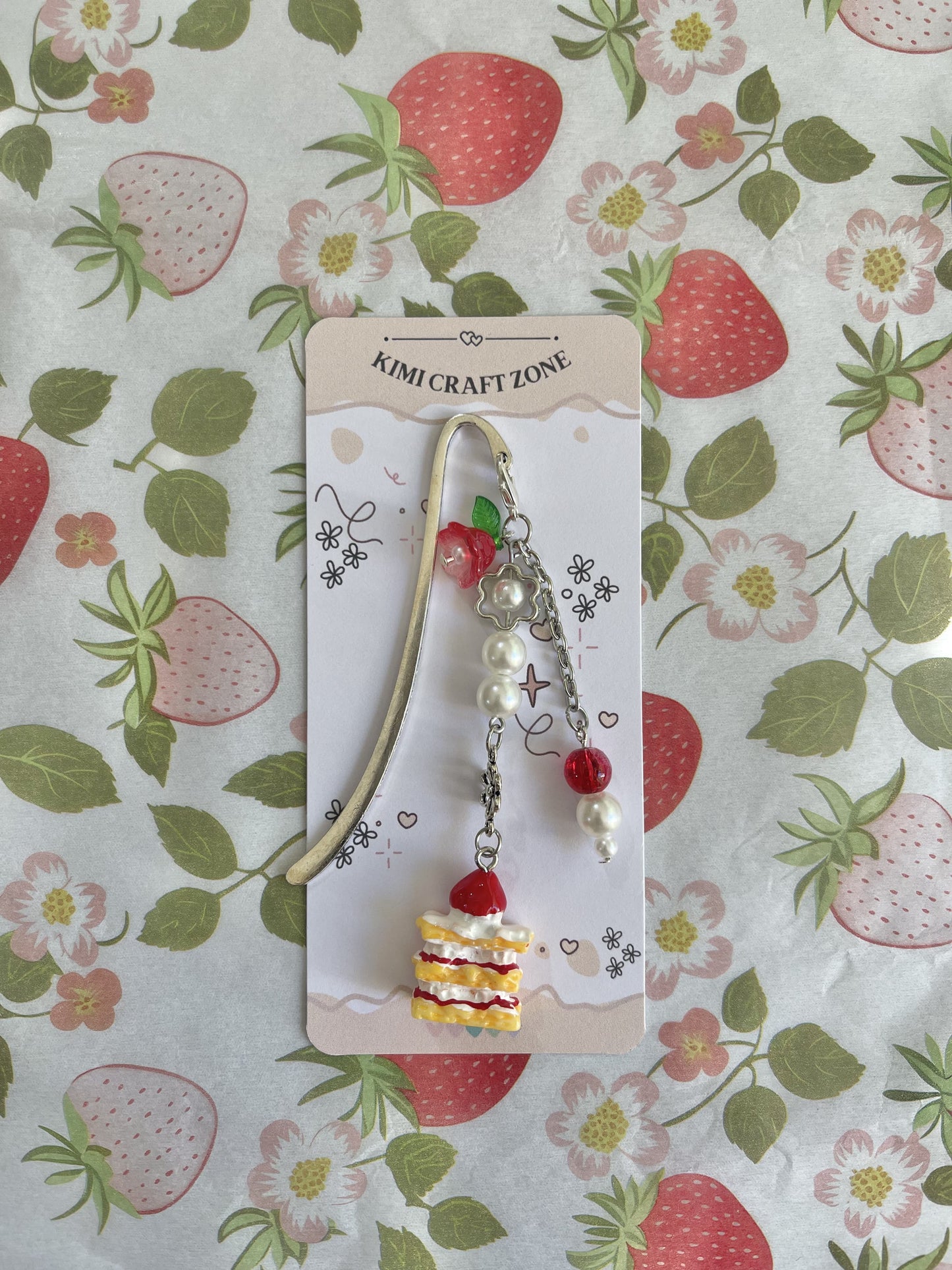 Strawberry Shortcake Book Charm
