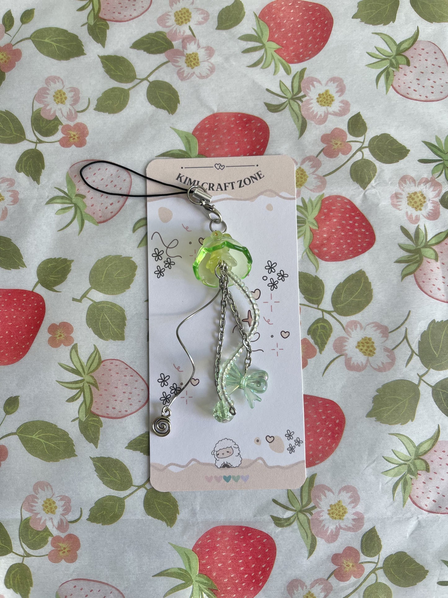 Jellyfish Phone Charms